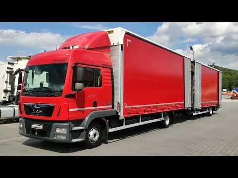 MAN TGL 12 250 E6 Tandem Zestaw Przejazdowy Ciężarowe 2018