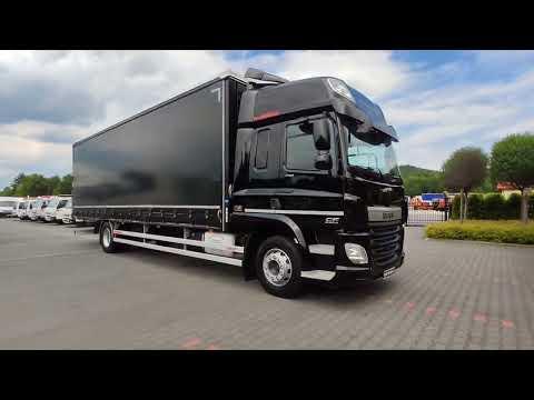 DAF CF 290 E6 Firana Tył Drzwi  Dach Zsuwany Długi 9 30m Ciężarowe 2018